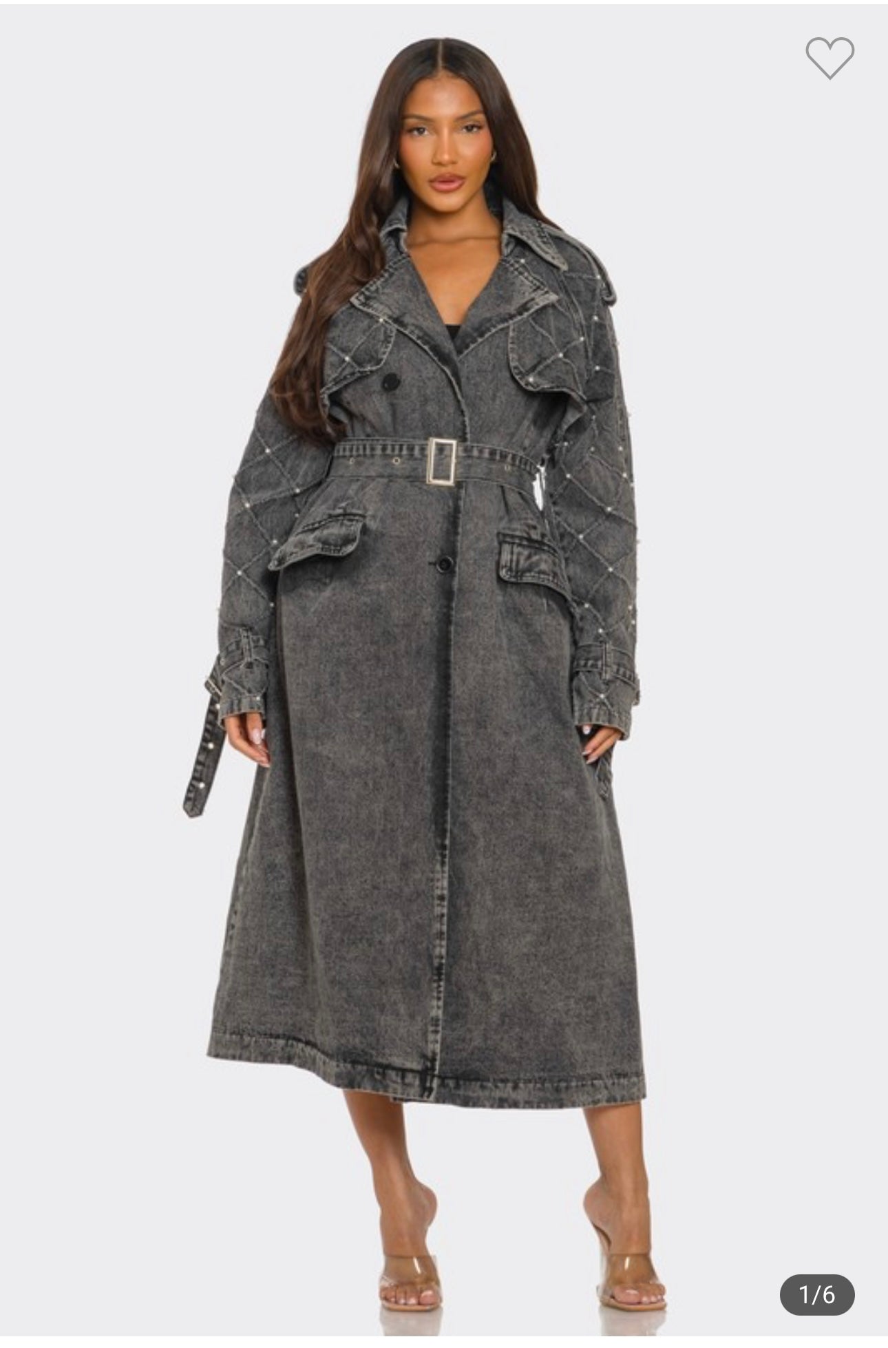 Denim Long Jacket